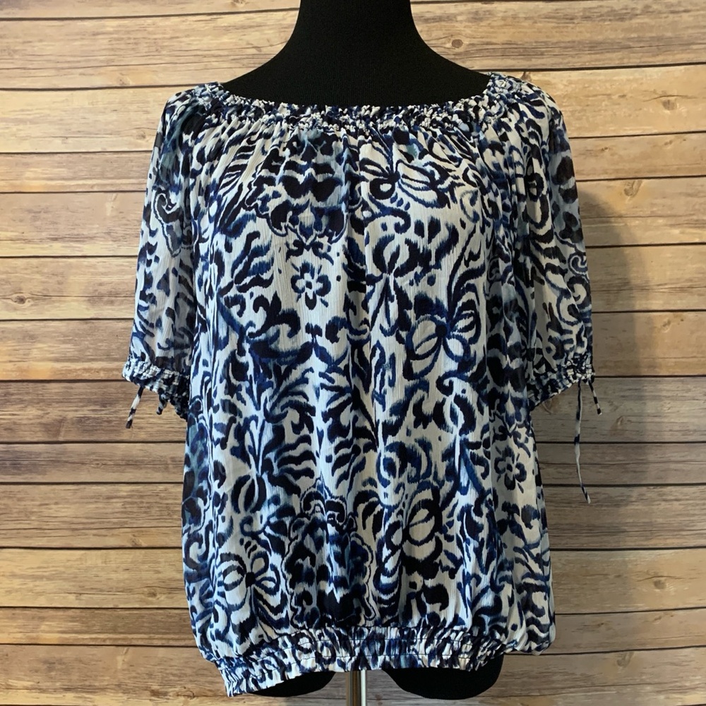 August Silk Blouse
